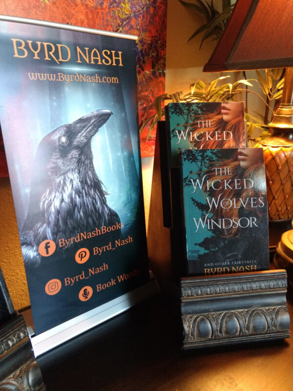 DIY Book Display Rack for an author table Byrd Nash Official
